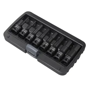 Premier Impact Hex Socket Bit Set 8 Pieces 1/2" Square Drive - Imperial AK5600