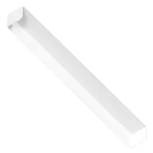 White Fascia Board 90 Degree External Corner Trim