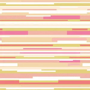 Hoopla Walls Horizontal Stripe Pink & Green 10m Wallpaper Matt Smooth