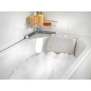 Bath Pillow - Bath and Spa Head Rest with Suction Cups - Bath Cushion Bathing Pillow - Provides support & comfort