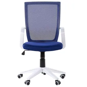 Desk Chair Office Chair Dark Blue RELIEF