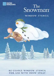 SNOW WINDOWS - The Snowman Official Window Stencil