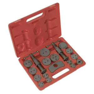 Sealey Brake Piston Wind-Back Tool Kit 21pc VS0282