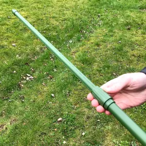 GardenSkill Telescopic Extendable Heavy Duty Garden Plant Support Stakes 1.2-2.1m L, Pk 12