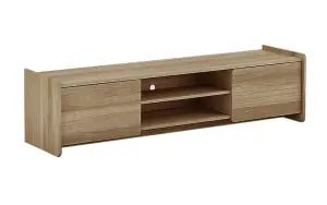 ELV9 Light Oak TV Cabinet Engineered Wood