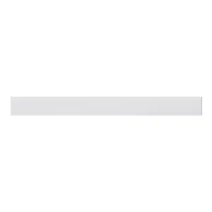 GoodHome Stevia Gloss grey slab Standard Appliance Filler panel (H)58mm (W)597mm