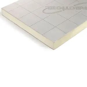 Recticel Instafit Polyurethane 50mm Insulation board (L)1.2m (W)0.45m