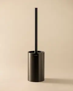 Cosmic Free Standing Toilet Brush Brushed Black PVD Architect Sp