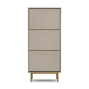 Devon -  Shoe Cabinet - Grey -