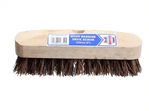 Faithfull - Deck Scrub Stiff Broom Head 225mm (9in)