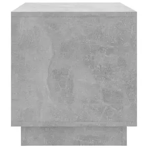 Berkfield TV Cabinet Concrete Grey 70x41x44 cm Engineered Wood