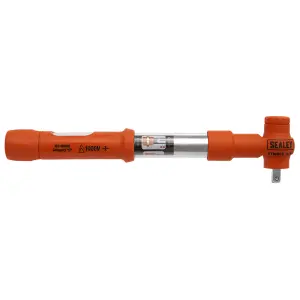 Sealey Torque Wrench Insulated 3/8"Sq Drive 12-60Nm STW803