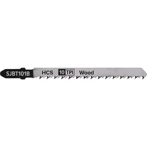 Premium 5 Pack 100mm Hardwood Jigsaw Blades for Precision Cutting