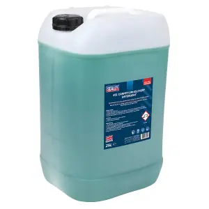 Sealey Carpet Upholstery Detergent Cleaner 25L Economisal Low Foaming VMR92250