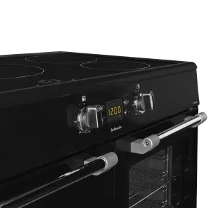 Leisure CK100D210K Freestanding Electric Range cooker with Induction Hob - Black