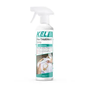 KEL - Pre-Treatment Stain Remover Spray, Pre-Wash for Fabrics and Upholstery Extra Strong - 500ml