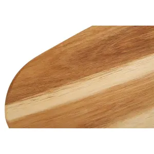 Interiors by Premier Versatile Oval Serving And Chopping Board, Stylish Food Chopping Board, Sustainable Kitchen Cutting Board