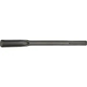 Professional 18mm Hollow Gouge Breaker Chisel - 450mm Length with SDS Max Shank for Demolition