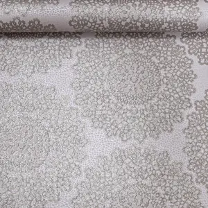 Taupe Gold Oriental Wallpaper Textured Metallic Damask Shimmer Glitter Effect