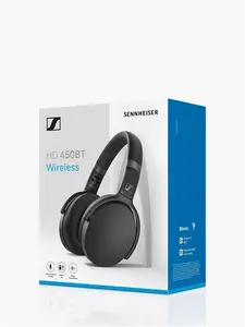 Sennheiser HD 450BT Noise Cancelling Bluetooth Over-Ear Headphones With Mic/Remote