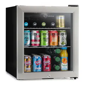 Subcold Super 50 LED Drinks Fridge - Stainless Steel