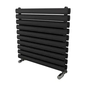 Ximax Champion Duplex FORDH584600A Anthracite Gas Horizontal Designer Radiator, (W)600mm x (H)584mm