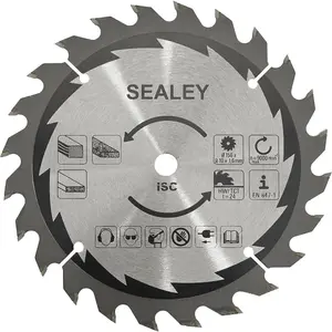 High-Performance 150mm TCT Cut-Off Saw Blade with Hardened Steel Teeth for Wood Cutting