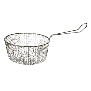 Pendeford Chip Wire Basket Silver (L)