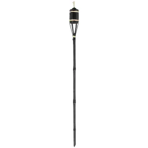 Harbour Housewares Bamboo Garden Fire Torches - 113cm - Pack of 6