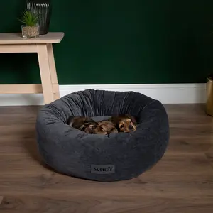 Polyester Pet Bed Grey / Medium (12-18kg)