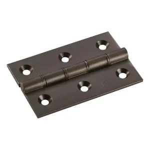 7.6cm H x 5cm W Butt Bearing Pair Door Hinges Matt Bronze