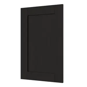 GoodHome Verbena Matt charcoal Shaker Highline Cabinet door (W)450mm (H)715mm (T)20mm