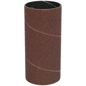 50mm x 90mm Bobbin Drum Sanding Sleeve - 80 Grit - Oscillating Aluminium Oxide