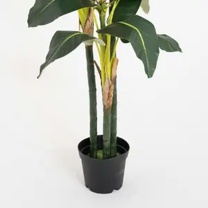 Artificial Banana Tree - 6ft Large Fake Indoor Tree