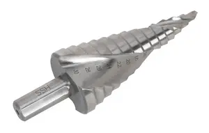 Sealey HSS 4341 Step Drill Bit 4-30mm Spiral Flute AK4748