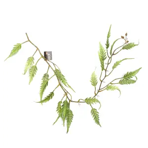 125cm Artificial Hanging Trailing Fern Plant