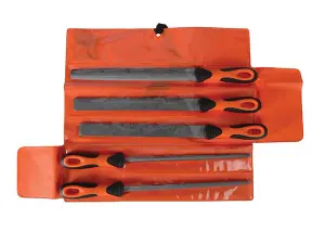 Bahco 1-478-10-1-2 Assorted 5 Piece Engineers File Set 10in 250mm BAH47708