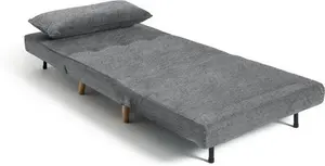 Habitat Roma Single Fabric Chairbed - Grey