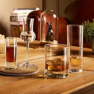 URBNLIVING 15cm Height Set of 6 High Ball Glasses 220ml