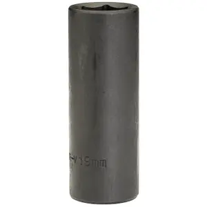 Draper Deep Impact Socket, 1/2" Sq. Dr., 19mm 12744