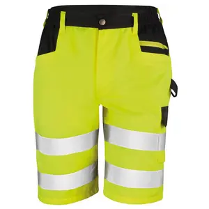 Result Core Mens Reflective Safety Cargo Shorts (Pack of 2)