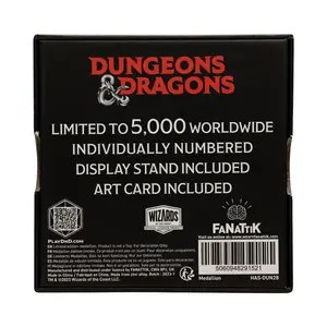 Dungeons & Dragons Limited Edition Talisman of Ultimate Evil Medallion and Art Card