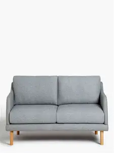 John Lewis ANYDAY Sweep Small 2 Seater Sofa, Light Leg