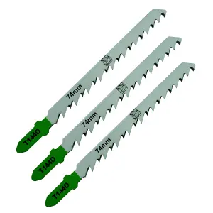 Universal T-shank Jigsaw blade SJG17504 (T144D) (L)100mm, Pack of 3