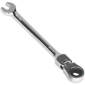 8mm Flexible Ratchet Combination Spanner with Chrome Vanadium - Ultimate Tool for Tight Spaces