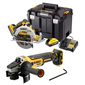 DeWalt DCS573H2T 18v 190mm XR FlexVolt Advantage Circular Saw 2X5ah Powerstack