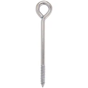 Pack of 5 x 75mm No.412 Vine Eyes to Screw - PREPACKED