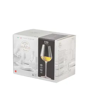 Bormioli Rocco - Inalto Uno White Wine Glasses - 470ml - Pack of 6