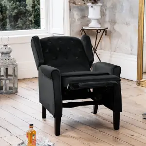 Annapoli Recliner Armchair - Black