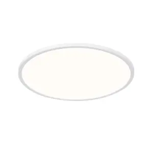 Nordlux Oja 42 Indoor Ultra-Slim Ceiling Light in White (Height) 2.3cm